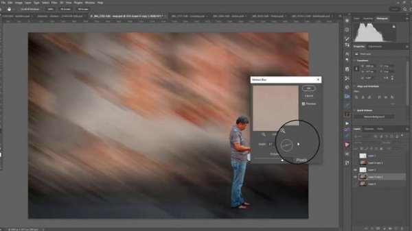 The Adamski Effect: Creative photo editing idea using motion blur in Photoshop to replicate ICM.