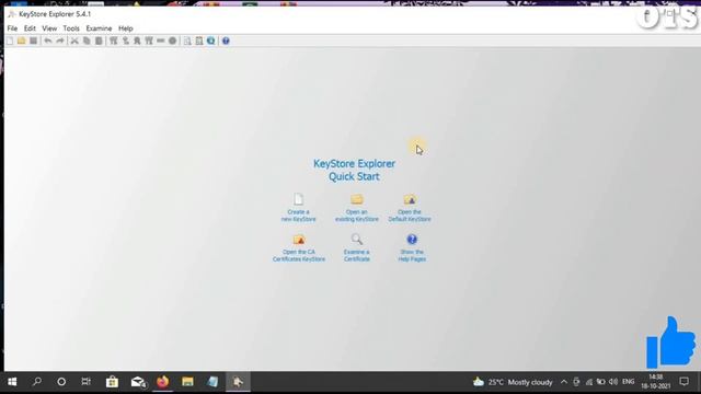 Download keystore explorer app and manage SHA1 key. Export pemfile, make new keystore, set Password смотреть онлайн