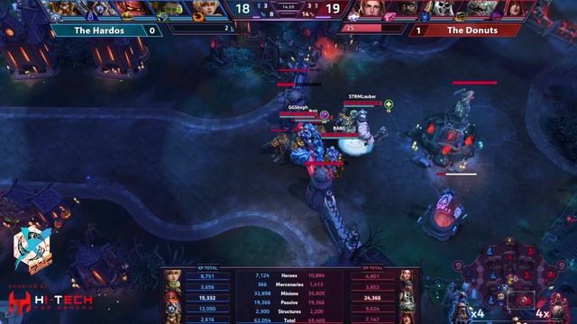 Геймплей игры на Валле на турнире в Heroes of the Storm | X-Cup Summer - Q4 - Round 4 | HotS (ХотС) смотреть онлайн