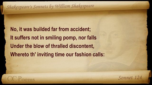 Sonnet 124 by William Shakespeare смотреть онлайн