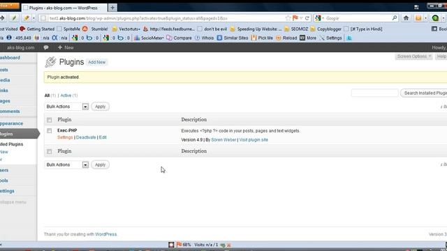 How to add PHP code to your wordpress blog site ( in a widget) смотреть онлайн