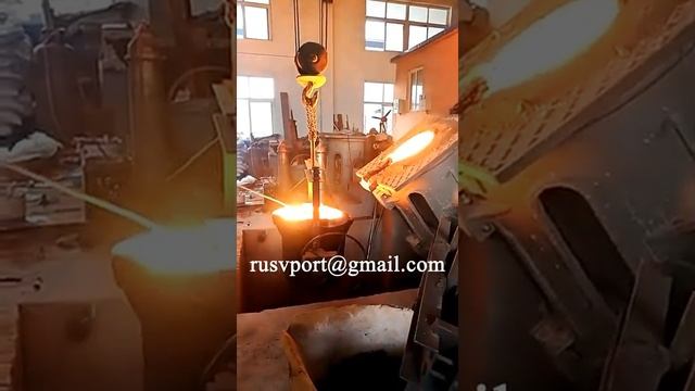 Плавильная индукционная печь на 2 тонны - ООО «Рус-Импорт» смотреть онлайн