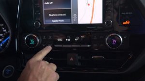 Toyota Highlander: How to Use Climate Control