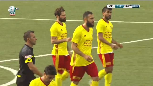 Ofspor 1-2 Yeni Malatyaspor Dk:88 pen. (Eren Tozlu) смотреть онлайн