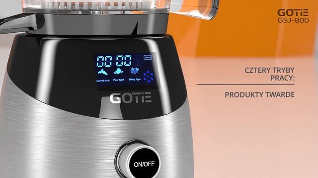 Wyciskarka GOTIE GSJ-800 смотреть онлайн
