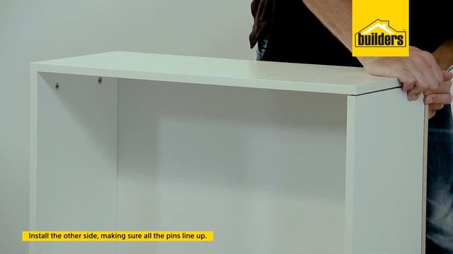 How to Assemble a Wall Mounted Top Unit Cabinet смотреть онлайн