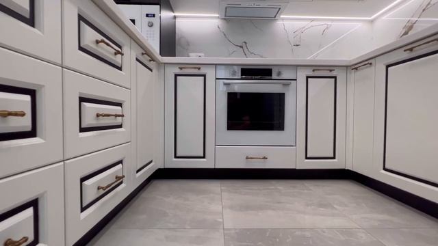 Кухня-столовая в стиле неоклассика от Mebel-men.ru смотреть онлайн