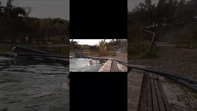 Термальные источники в селе Кындыг .Абхазия апрель 2022 смотреть онлайн