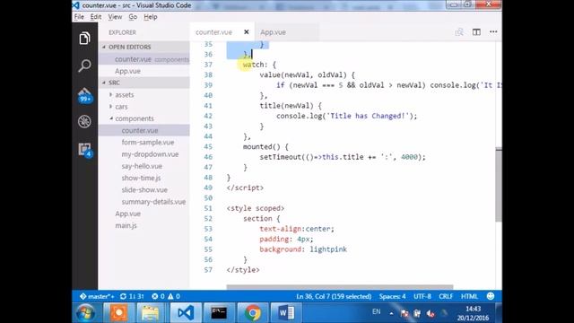 Computed Prop and Using Watch смотреть онлайн