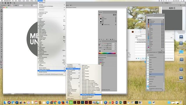 How to color your artwork with spot colors смотреть онлайн