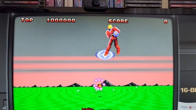Space Harrier 2 (gameplay) смотреть онлайн