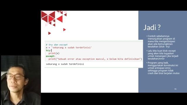 Python Tutorial - File 3 try except смотреть онлайн