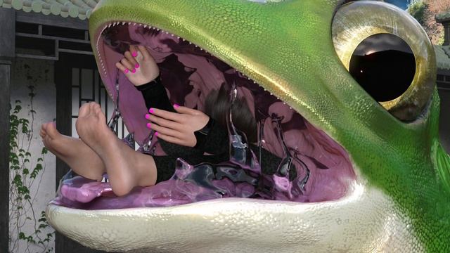 Flavia's Hungry Frog