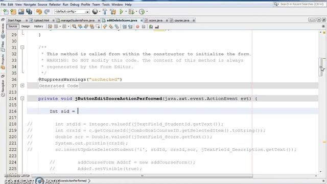 JAVA - Student Information System Project In Java Using NetBeans With Source Code | Part 31 смотреть онлайн