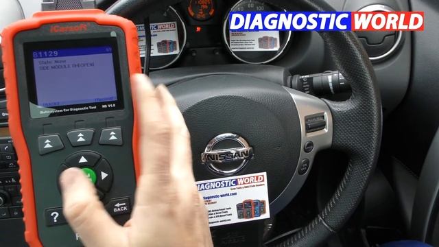 iCarsoft NS v1.0 Airbag Light Diagnose & Reset Nissan & Subaru OBD2 Scan Tool Code Reader смотреть онлайн