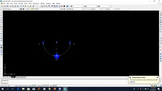 AutoCad bangla tutorial, arc commend, part: 13 смотреть онлайн