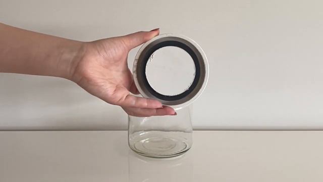 Apothecary Clear Glass Jar with White Wooden Lid 500ml смотреть онлайн