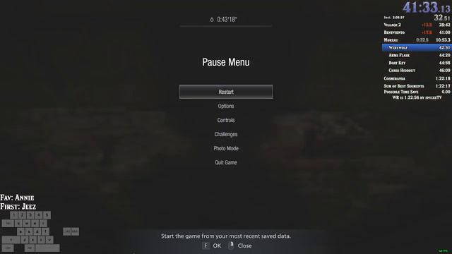 Resident Evil 8 NG+ Any% in 1:22:52 LRT смотреть онлайн