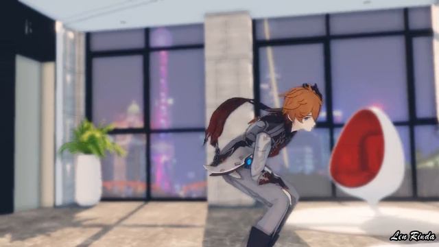 MMD Young Blood (Genshin Impact) (Xiao, Zhongli,Childe/Tartaglia, Albedo,Scaramouche ) смотреть онлайн