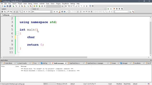 Curso de C++ #7 - Tipo de Dado Char смотреть онлайн