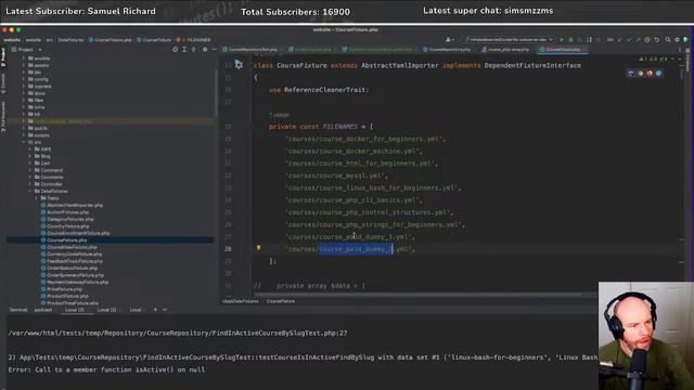 Developing Symfony database tests смотреть онлайн