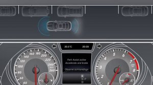 Mercedes Benz CLA класса  Система активной помощи при парковке Active Parking Assist)