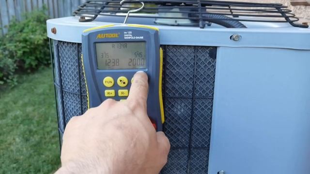 Заправка R22 в кондиционер по давлению. смотреть онлайн
