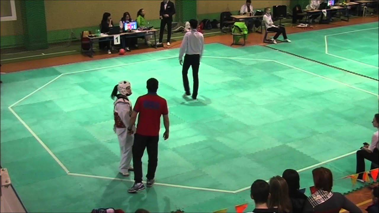 Taekwondo WTF. VIII Первенство Кубок Главы г. Дзержинский. 05.04.2015. Шумилина-Агафонова. смотреть онлайн