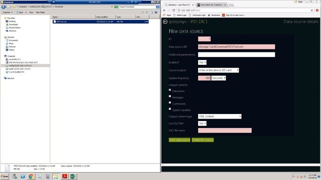 IPDisplays Outputting XML from Excel to Sign using XSLT смотреть онлайн