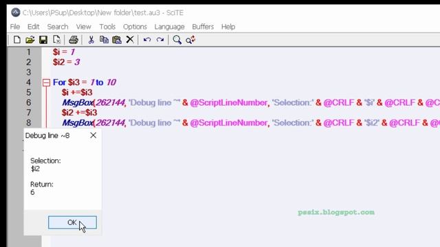 AutoIt_Basic 20 วิธี ดีบักDebug สคริปต์ออโต้อิท เพื่อหาข้อผิดพลาดของโปรแกรม YouTube смотреть онлайн