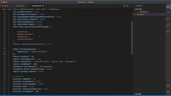 Как изменить курсор VS Code. Плавный набор символов(анимация). #vscode