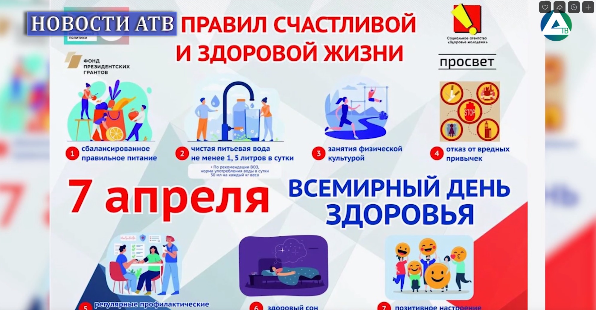 Всемирный день здоровья смотреть онлайн