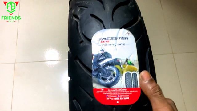 MRF Masseter Tyre(140/70/17) install on my Yamaha FZS V3 bike| Best MRF Tyre for Yamaha FZS V3 Bike смотреть онлайн
