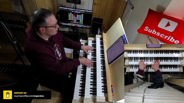 Psalm 29 | Organ Improvisation | Hauptwerk Martinikerk Groningen смотреть онлайн