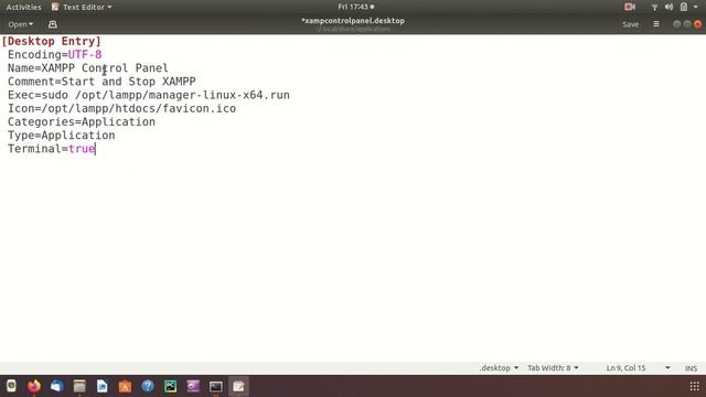 how to create launcher for xampp control panel on Ubuntu in Hindi смотреть онлайн