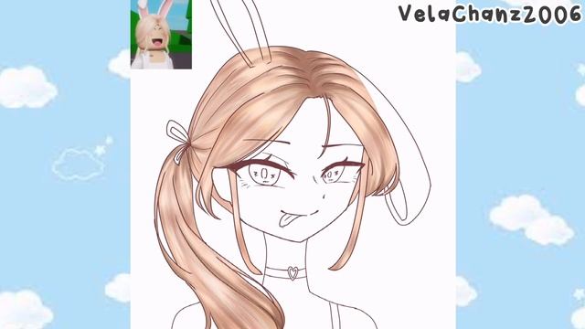 Drawing my Roblox Avatar ?✨ смотреть онлайн