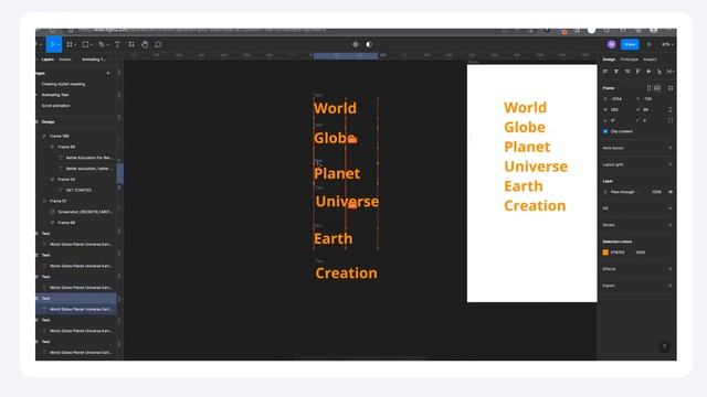 Text Animation In Figma смотреть онлайн