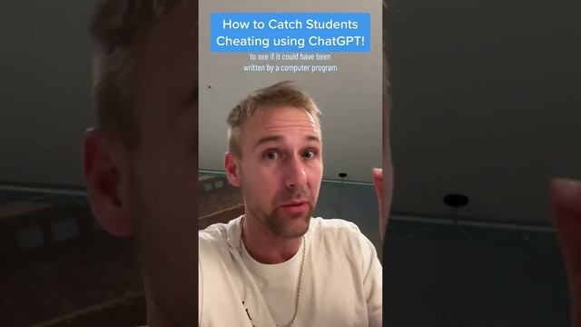 how to catch students using ChatGPT!! #teachers #chatgpt смотреть онлайн