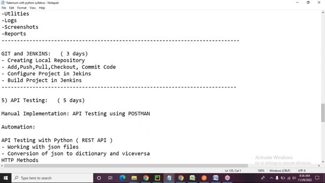 SELENIUM with PYTHON tutorials || Demo - 1 || by Mr. Nikhil Raju On 29-11-2022 @8AM IST смотреть онлайн
