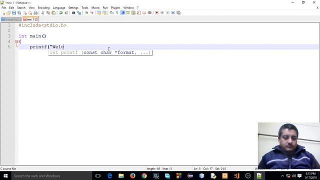Hello World Program in C Using CodeBlocks and Command Line Interface in Windows 10 Part 4 смотреть онлайн