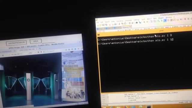 PLC Gate Using Python смотреть онлайн