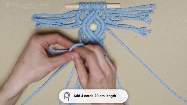 Macrame Feather With Beads | Macrame DIY | Macrame Feather Tutorial смотреть онлайн