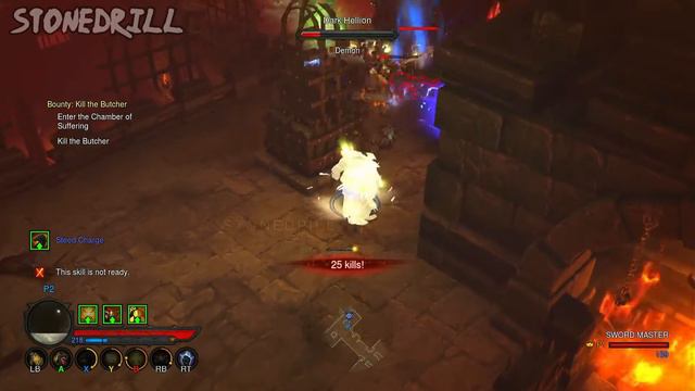 Diablo 3 Reaper of Souls - How to get Golden Gorget of Leoric and Pauldrons of the Skeleton King смотреть онлайн