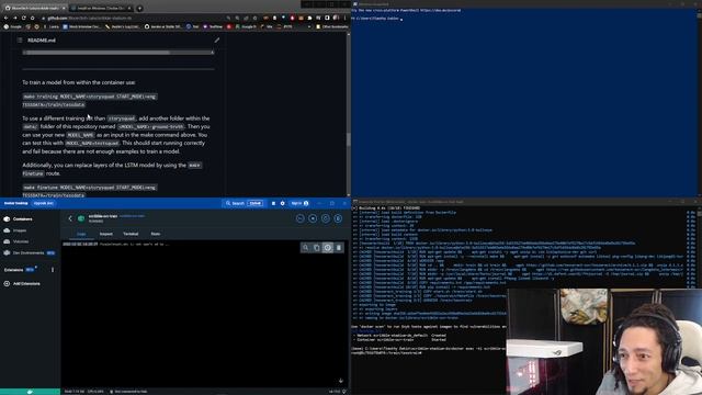 Tesseract container setup process so far. смотреть онлайн