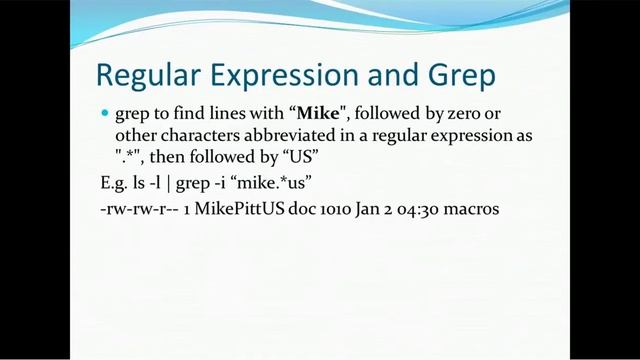 13. Unix Tutorial - Grep, Pipe and Filters смотреть онлайн