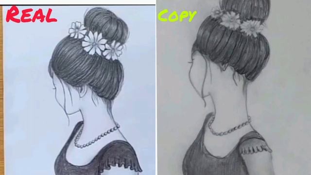 I tried recreating Farjana Drawing Academy's Drawings || #recreation смотреть онлайн