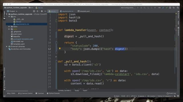 Squeeze some performance out of your python Lambdas [performance wars] смотреть онлайн