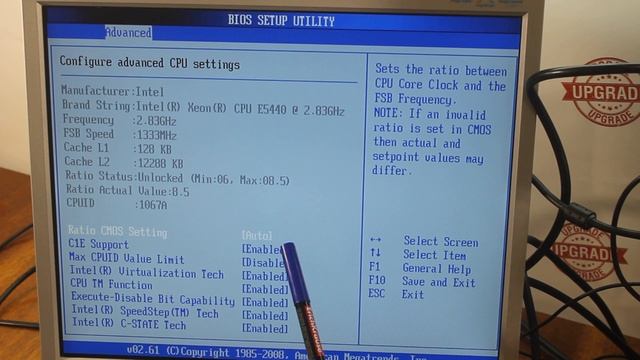 секреты настройки BIOS для Xeon на  775 Socket