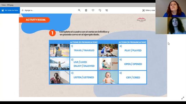 Past simple - Regular verbs - Aprendé Inglés gratis con New Bridge Academy смотреть онлайн