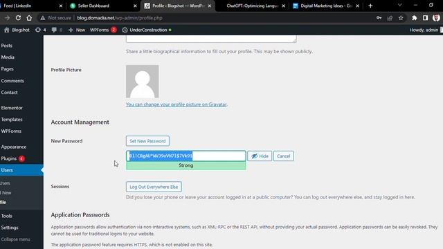 How to change your wordpress website password? | wordpress developer смотреть онлайн